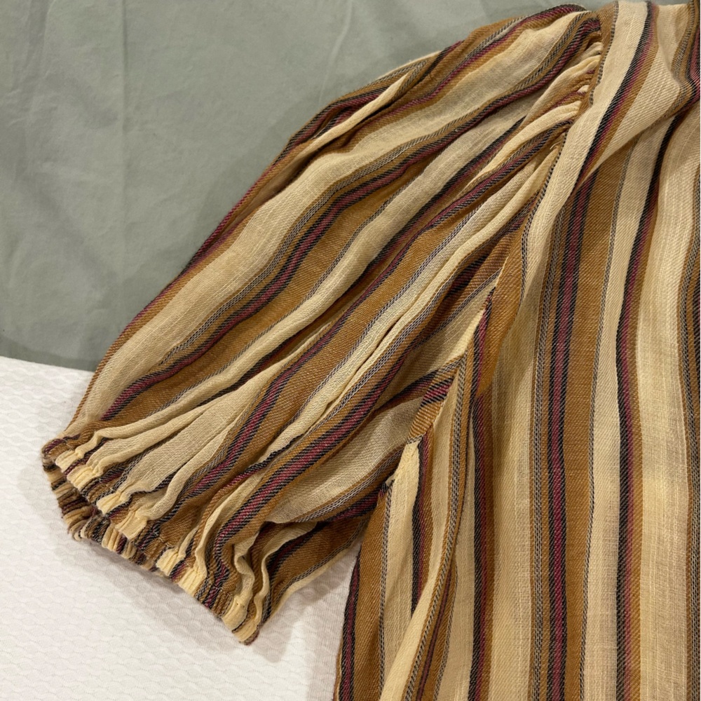 Ulla Johnson Striped Top Sz 4/S - Picture 6 of 9